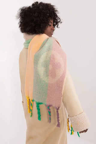 Decorative Stripe Scarf – Soft, Stylish & Cold-Weather Ready