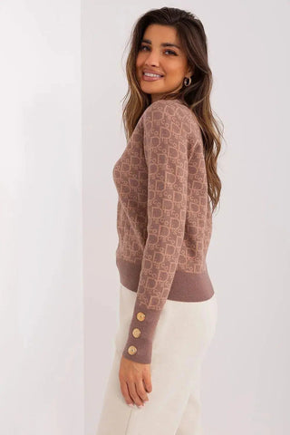 AT elegant touch unique sweater