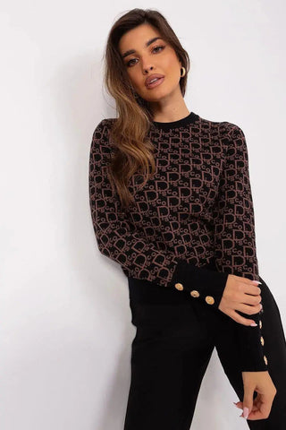 AT elegant touch unique sweater