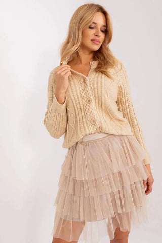 AT fabric texture womens sweater