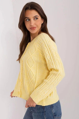 AT fabric texture womens sweater