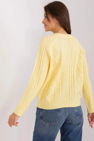 AT fabric texture womens sweater
