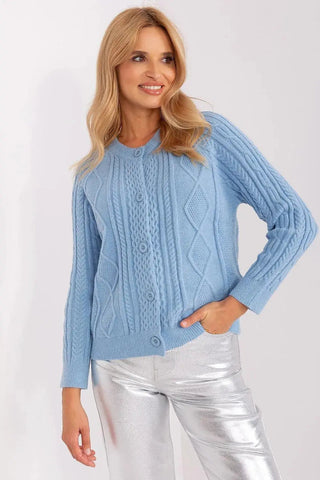 AT fabric texture womens sweater