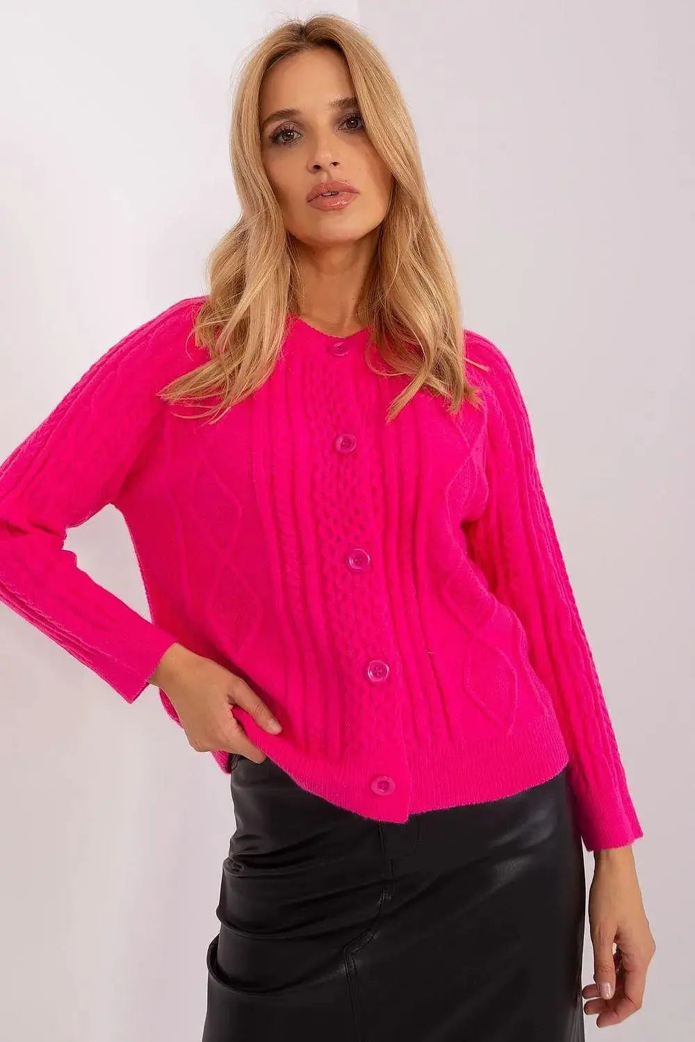 AT fabric texture womens sweater