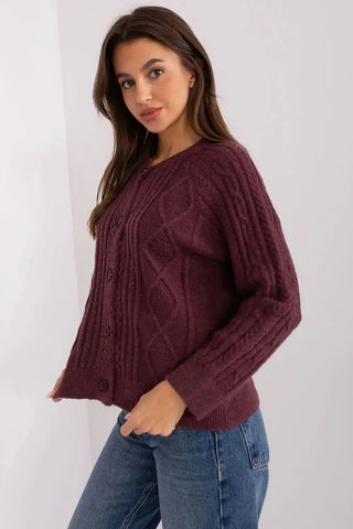 AT fabric texture womens sweater