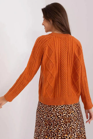 AT fabric texture womens sweater
