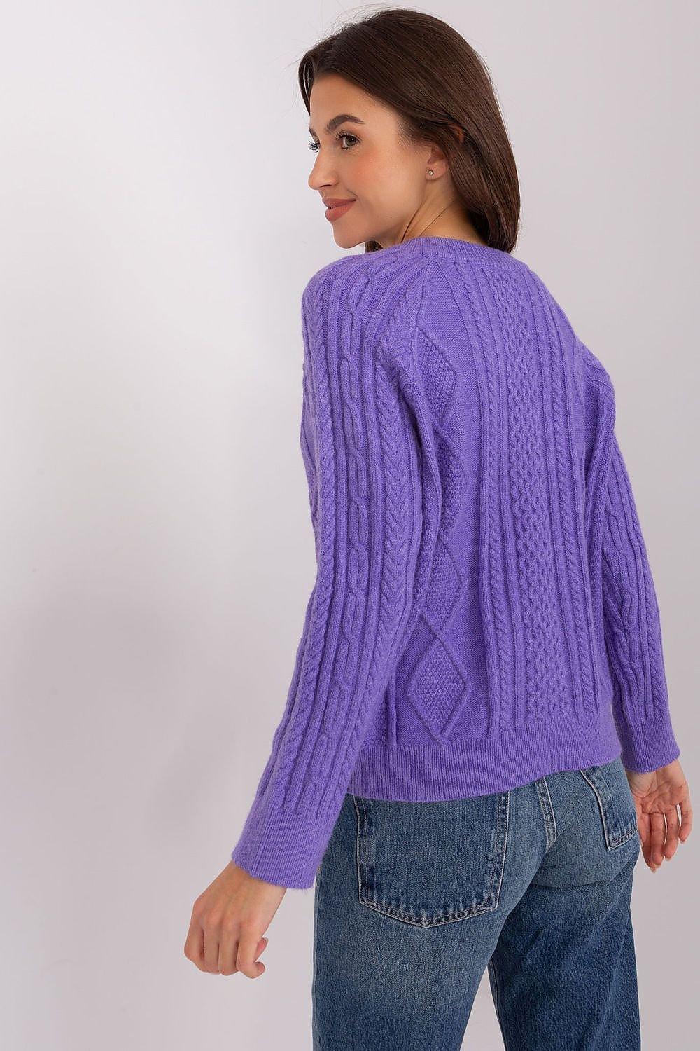 AT fabric texture womens sweater