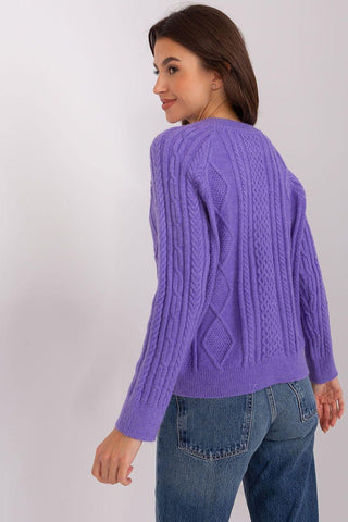 AT fabric texture womens sweater