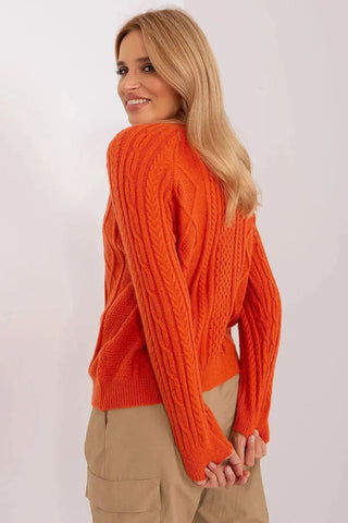 AT fabric texture womens sweater