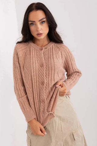 AT fabric texture womens sweater