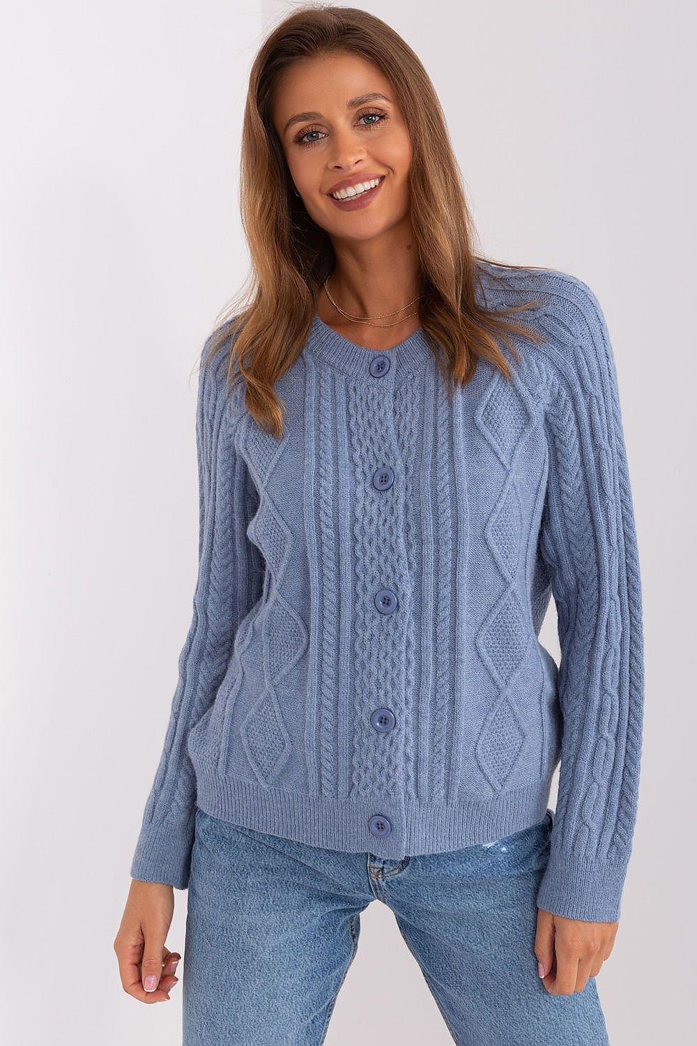 AT fabric texture womens sweater