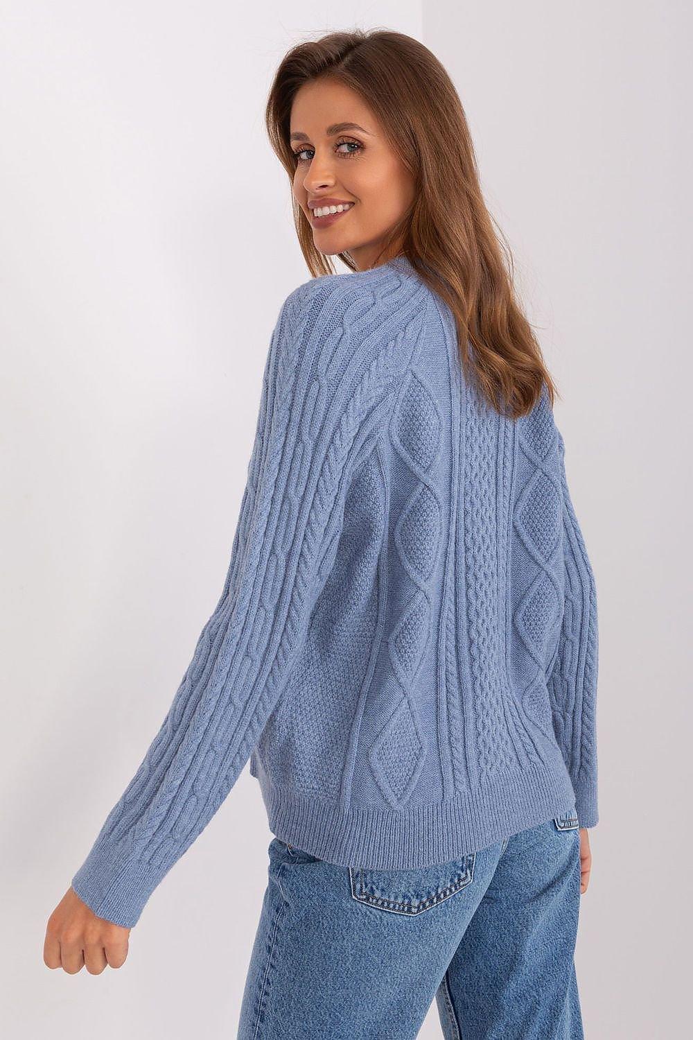 AT fabric texture womens sweater