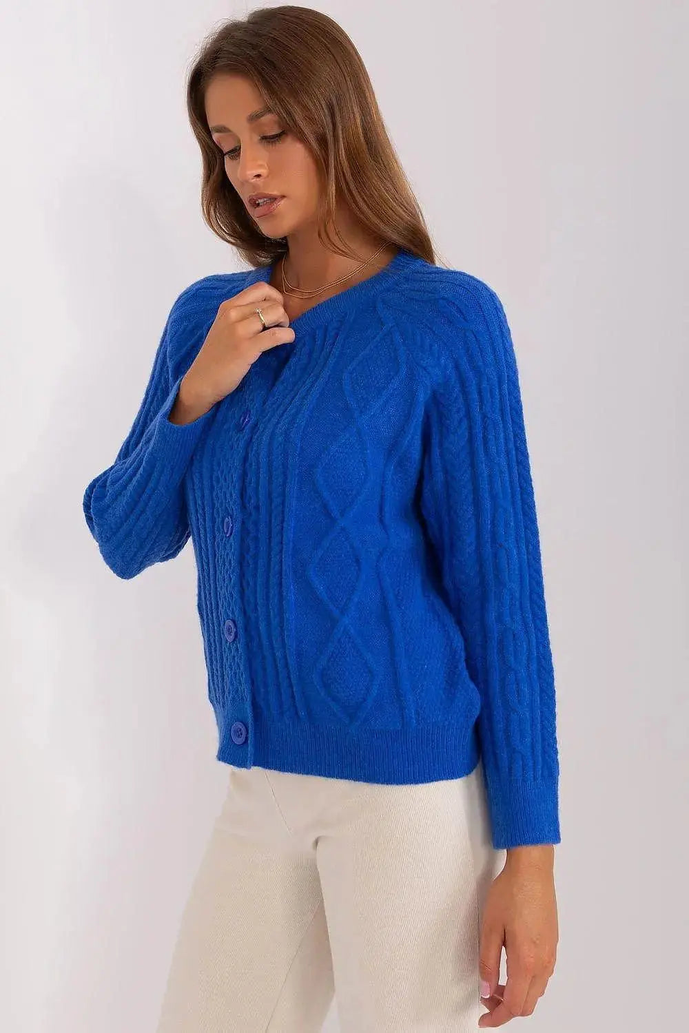 AT fabric texture womens sweater