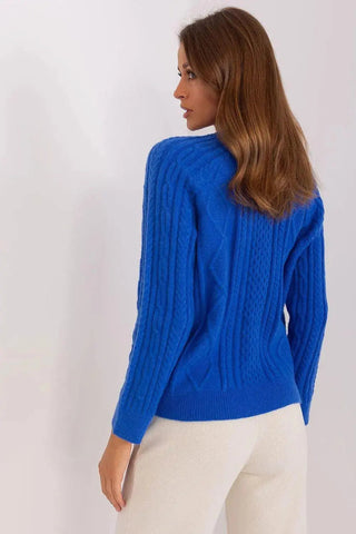 AT fabric texture womens sweater