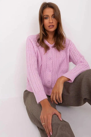 AT fabric texture womens sweater