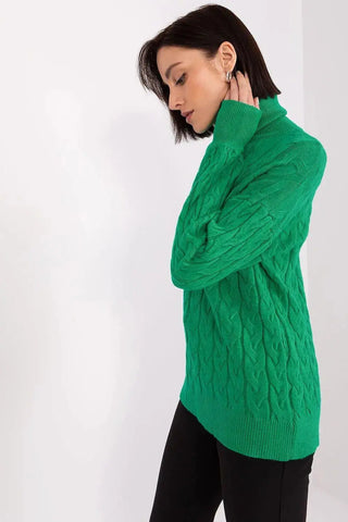 AT long sleeve turtleneck sweater
