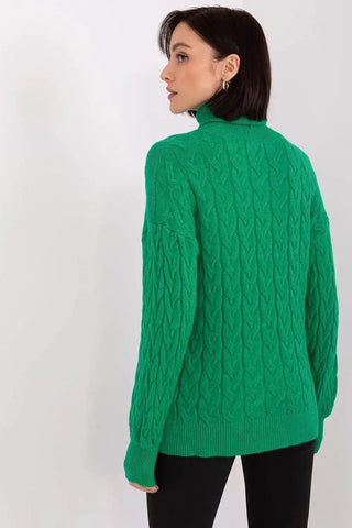 AT long sleeve turtleneck sweater