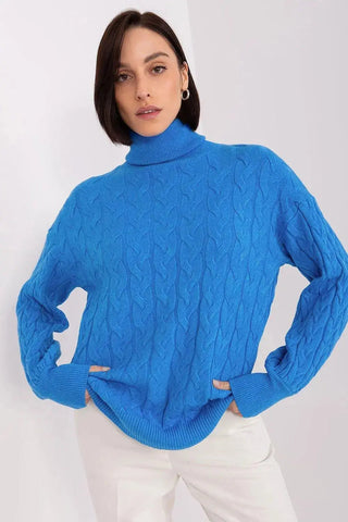 AT long sleeve turtleneck sweater