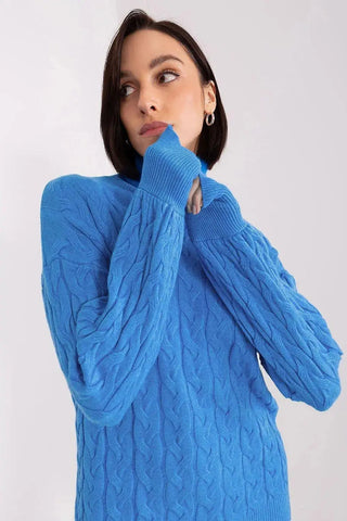 AT long sleeve turtleneck sweater