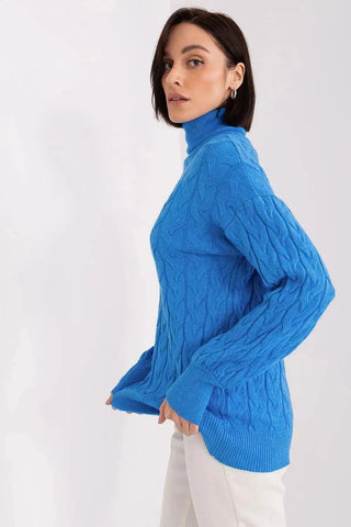 AT long sleeve turtleneck sweater