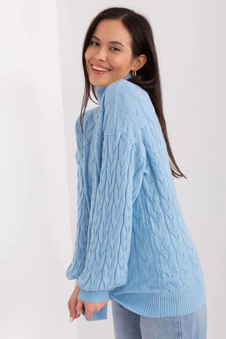 AT long sleeve turtleneck sweater