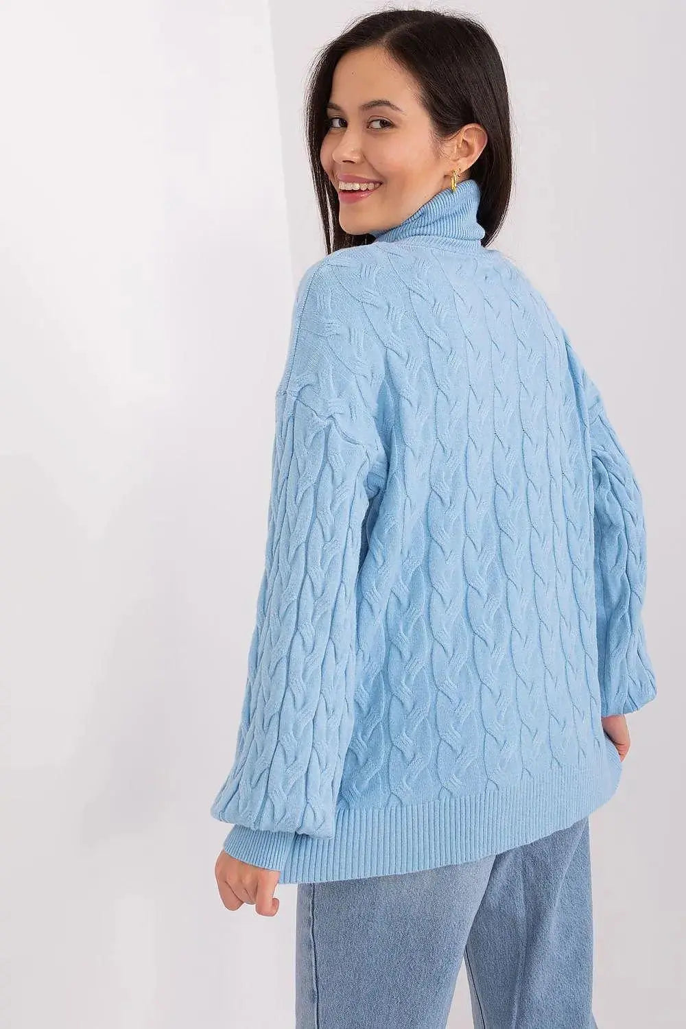 AT long sleeve turtleneck sweater