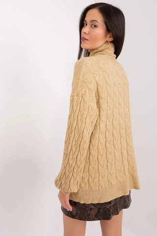 AT long sleeve turtleneck sweater