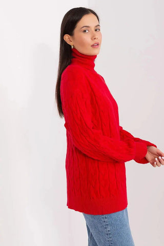 AT long sleeve turtleneck sweater