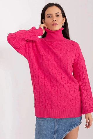 AT long sleeve turtleneck sweater