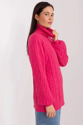 AT long sleeve turtleneck sweater