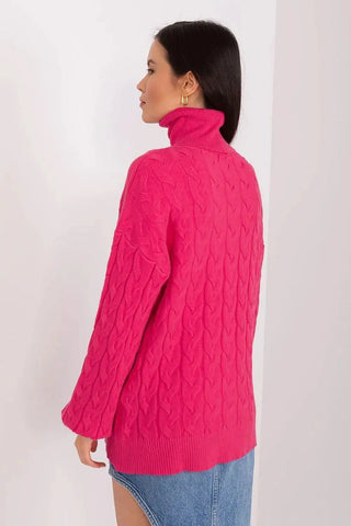 AT long sleeve turtleneck sweater