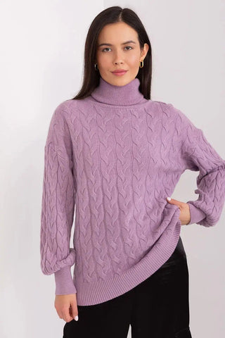 AT long sleeve turtleneck sweater
