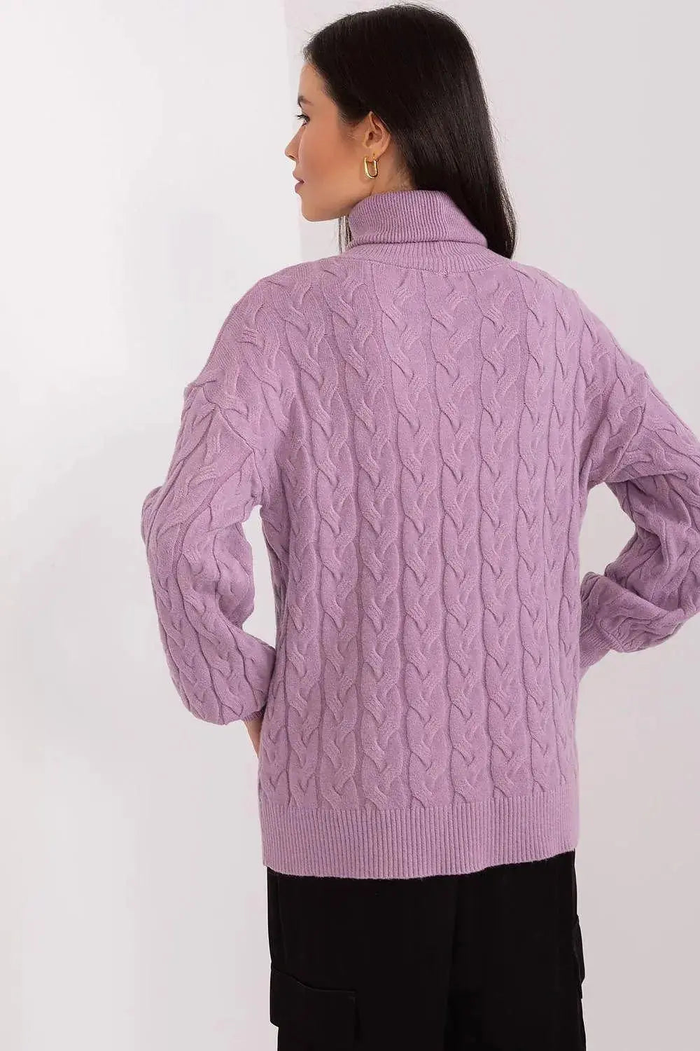 AT long sleeve turtleneck sweater
