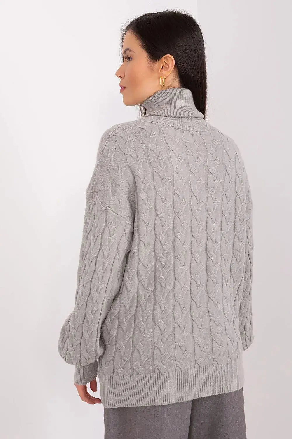 AT long sleeve turtleneck sweater
