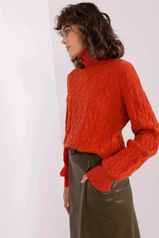 AT long sleeve turtleneck sweater