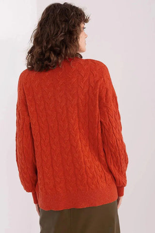 AT long sleeve turtleneck sweater
