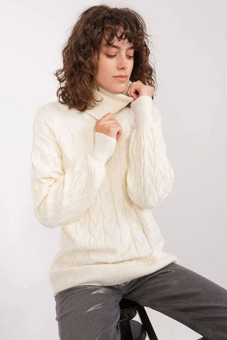 AT long sleeve turtleneck sweater