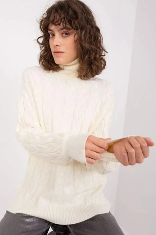 AT long sleeve turtleneck sweater