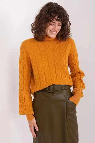 AT long sleeve turtleneck sweater