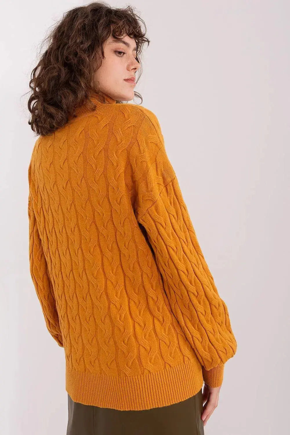 AT long sleeve turtleneck sweater