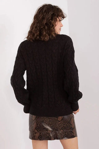 AT long sleeve turtleneck sweater
