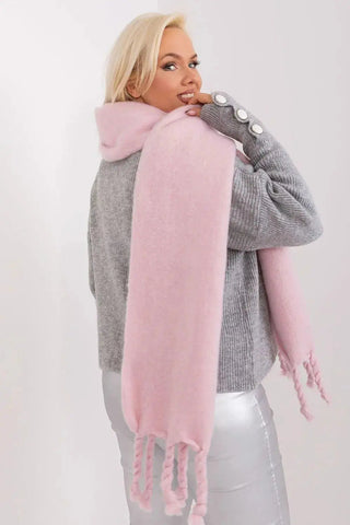 AT long, smooth-textured shawl