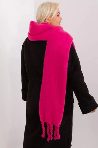 AT long, smooth-textured shawl