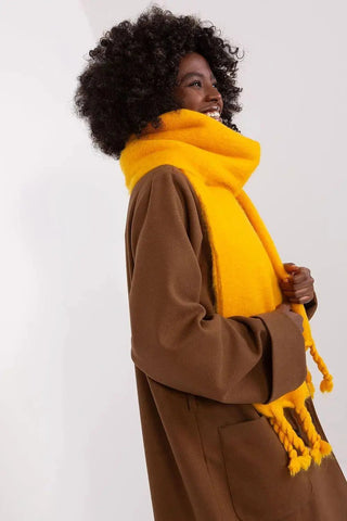 AT long, smooth-textured shawl