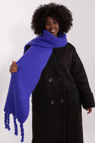 AT long, smooth-textured shawl