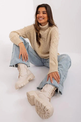 AT touch acrylic womens sweater