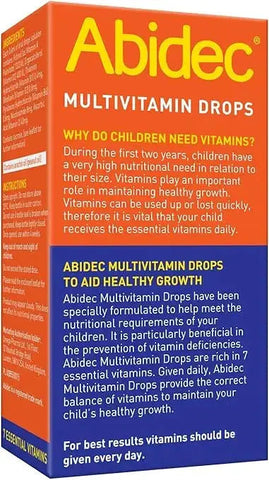 Abidec Multivitamin Drops for Babies & Children - 25ml