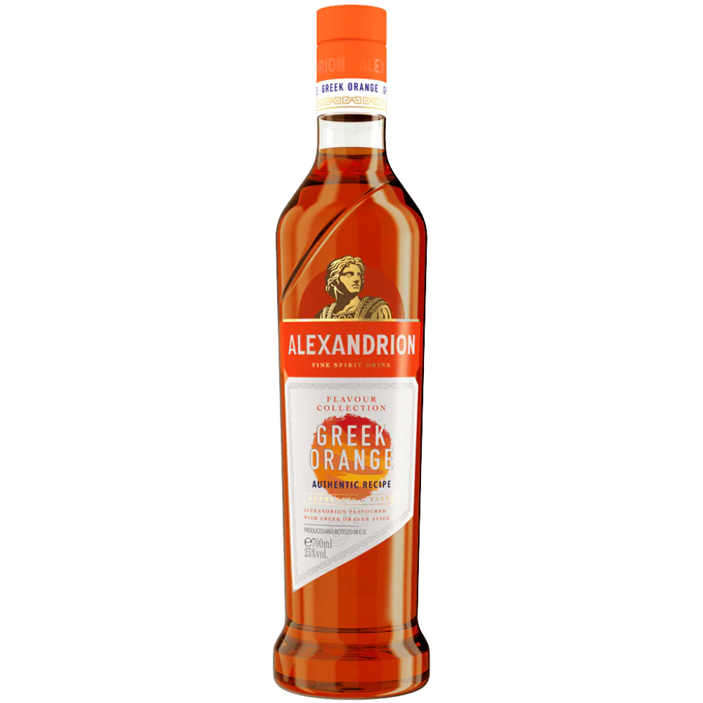 Alexandrion Greek Orange Flavoured Collection Brandy 700ml