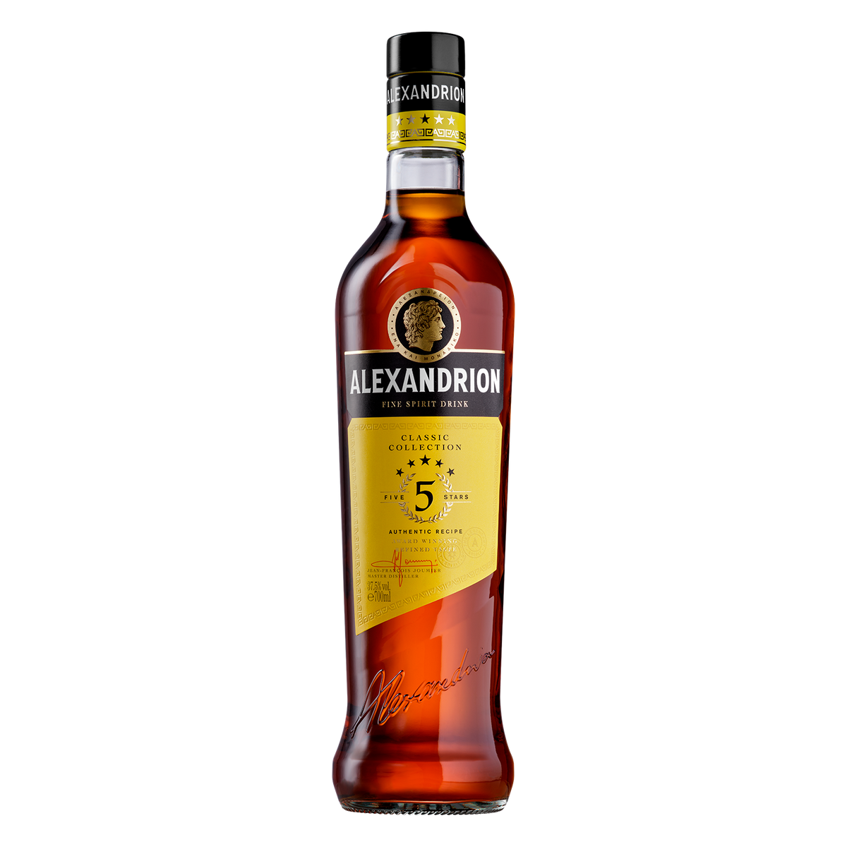 Alexandrion 5 Stars Classic Collection Brandy 700ml