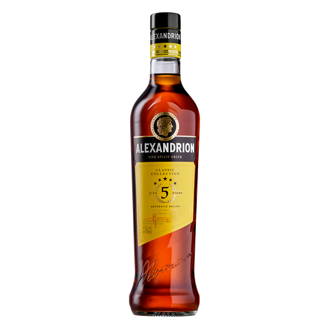 Alexandrion 5 Stars Classic Collection Brandy 700ml